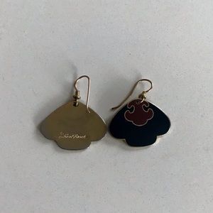 Vintage Laurel Burch Cloissone Enamel Earrings